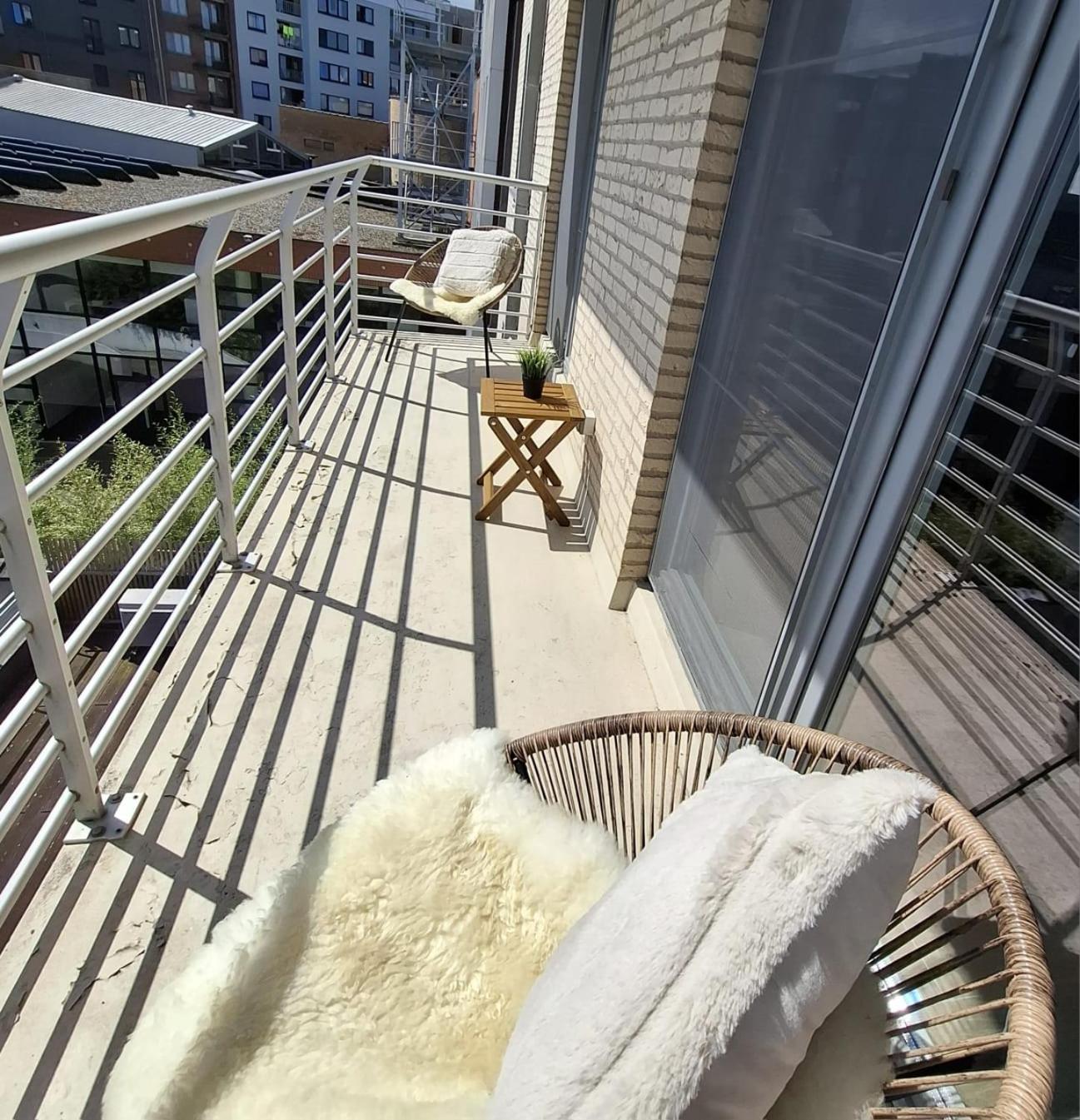 Luxueus, Ruim Appartement Op 350M Van Het Strand Ostende Exteriér fotografie